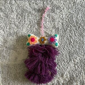 Colorful Tassel Keychain / Rear View Tassel